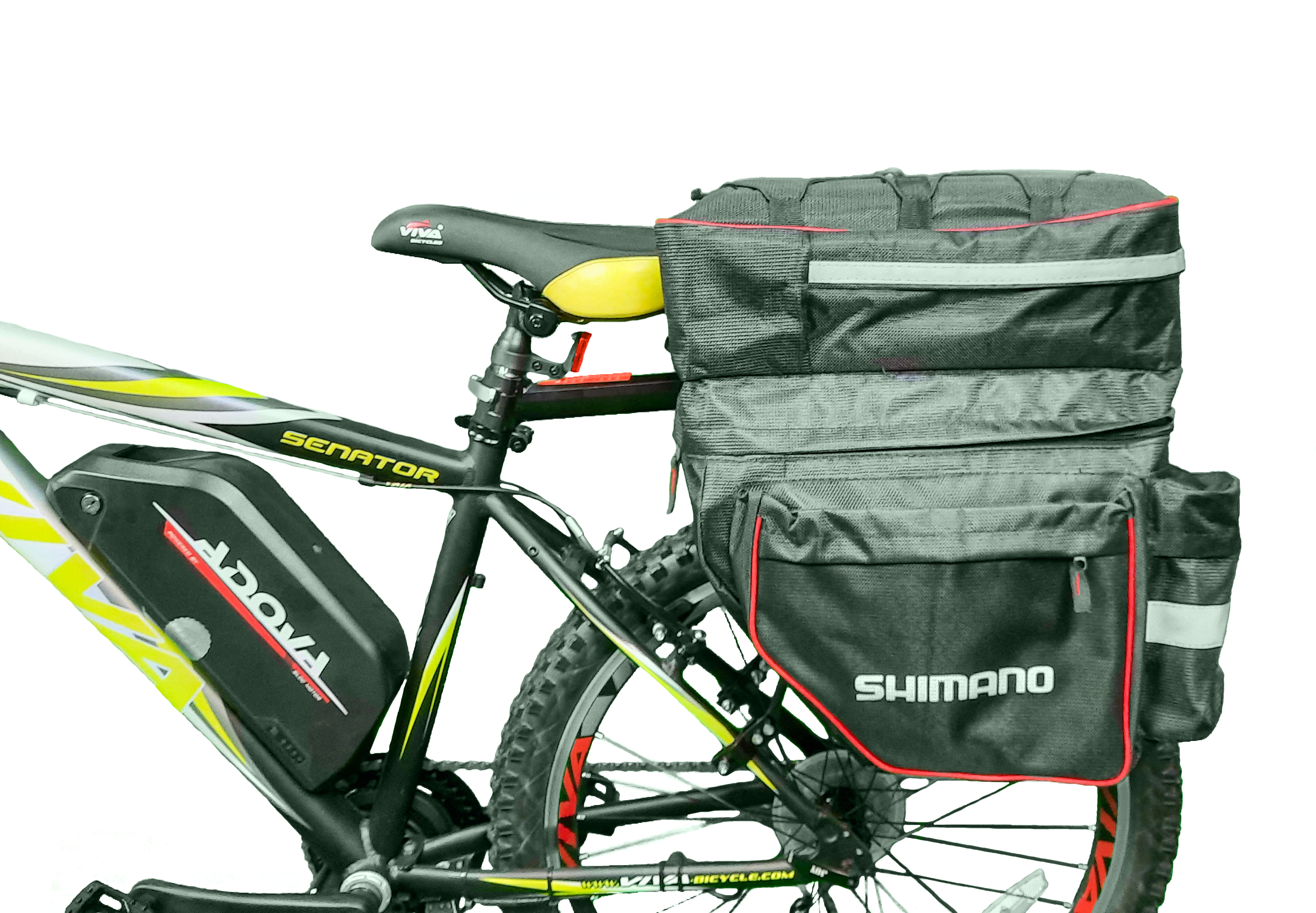 طراحی سایت سورا - کیف خورجینی دوچرخه مدل شیمانو ۶۰ لیتری - آدوا